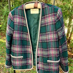 Jaeger Vintage Jacket - 93% Wool, UK SZ16